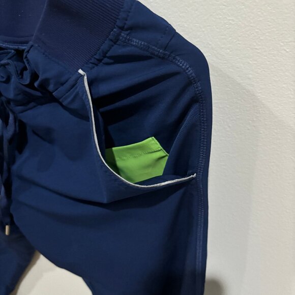 Healing Hands 360 Womens Scrub Set Navy Blue XS Nursing Medical Shirt Pants-6 - Picture 4 of 5